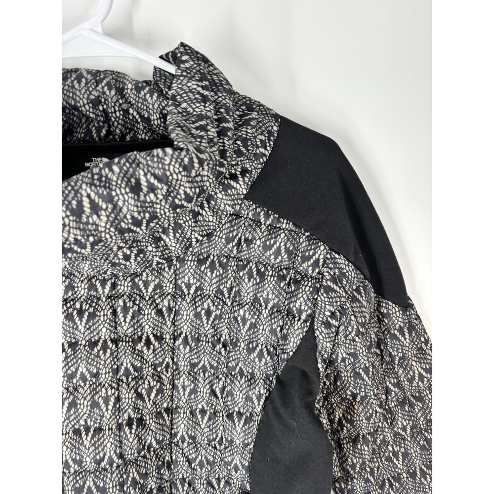 The North Face Womens Quilted Insulated Pullover Size M Funnel Collar Outdoor - Picture 13 of 15